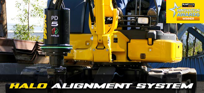 Halo earth drill alignment system - Digga Europe