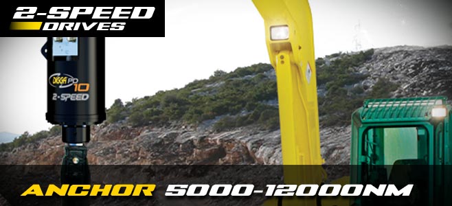 Anchor drives: 2 speed for 5000-12000nm - Digga Europe