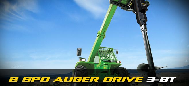 Auger drives: 2 speed for mini excavators 2-5 tonnes - Digga Europe